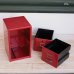 画像7: 2段ロッカー型　レトロ貯金箱　CASH　BOX　赤　鍵付き　ユーズド品（テ5557）