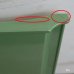画像9: Egret　COLOUR　イーグレットカラー　デコラ張り×グリーン　長方形のお盆　サーブトレー　未使用品（J5580）