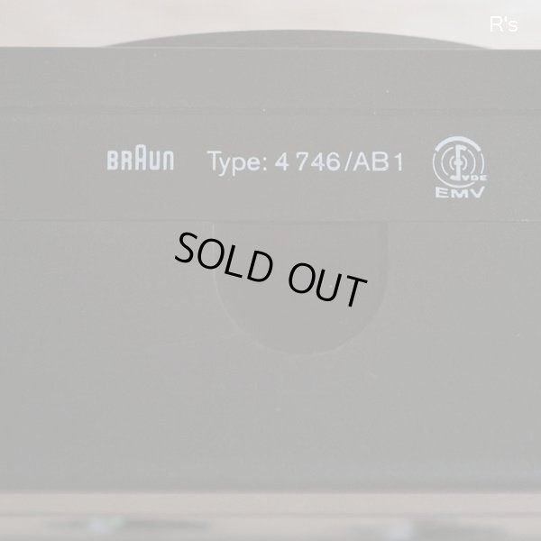 画像7: Braun　ブラウン　AB1　黒　コンパクトクロック　未使用品　箱付き　使用説明書付き（サ5584）