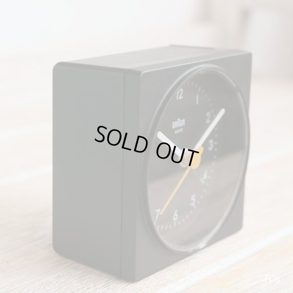 画像3: Braun　ブラウン　AB1　黒　コンパクトクロック　未使用品　箱付き　使用説明書付き（サ5584）