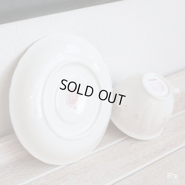 画像5: ノリタケ　CRAFTONE　カップ＆ソーサー　花柄　未使用品（P5608）