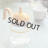 HARIO　ハリオ　TEA　POT　メアリー4人用　TM-4　イエロー　未使用品　箱付き　使用説明書付き（エ5626）