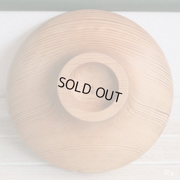 画像6: クラフト・アリオカ　讃岐特産　肥松菓子鉢　未使用品　共箱付き（キ5627）