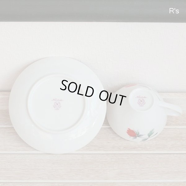 画像7: ノリタケ　ティーカップ＆ソーサー　牡丹　未使用品（ネ5644）