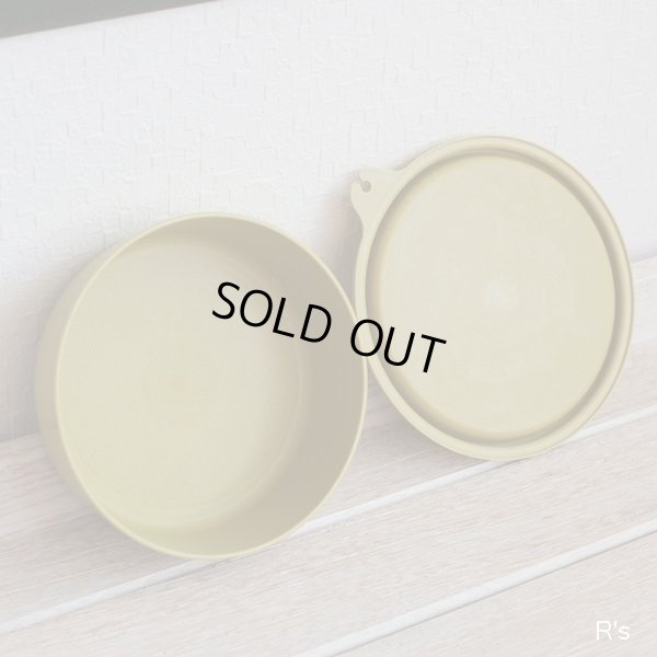 画像3: タッパーウェア　フリーザーボール　丸型保存容器　グリーン　未使用品（ヌ5648）