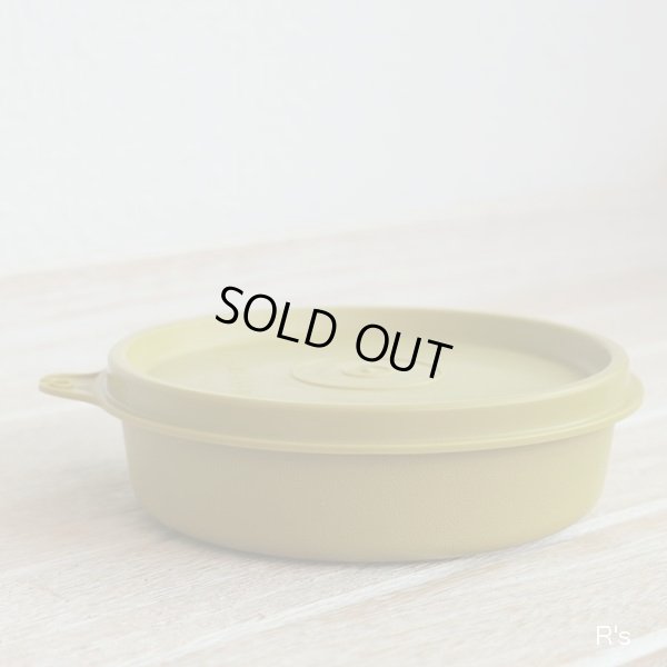 画像2: タッパーウェア　フリーザーボール　丸型保存容器　グリーン　未使用品（ヌ5648）