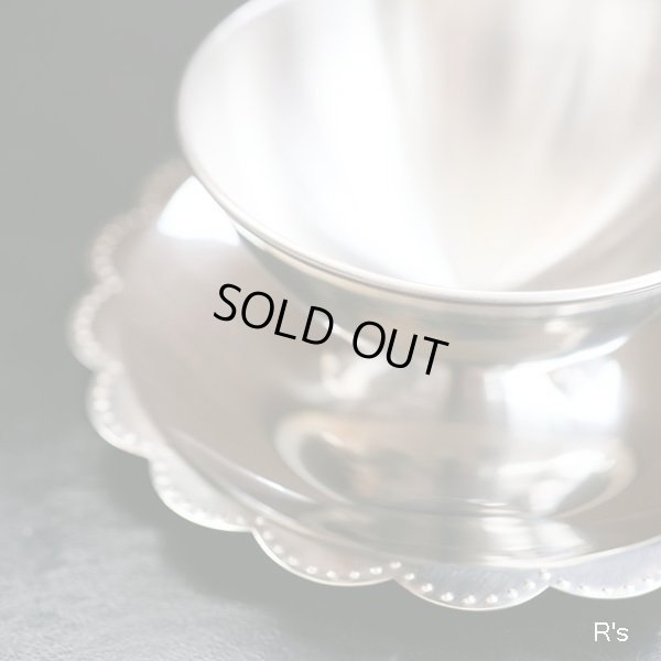 画像4: 18-8ステンレス製　レトロ　アイスクリームカップ　デザートカップ　未使用品（メ5661）