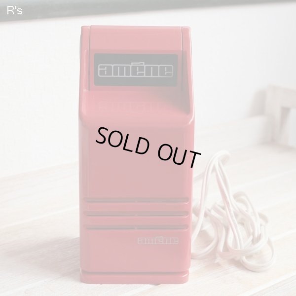 画像8: 松田ケミカル工業　MIHARA　ルームランプ　折りたたみ式小型スタンドライト　amane　赤　ユーズド品（キ5674）