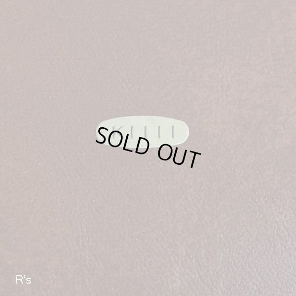 画像6: かのう工房　合成皮革工芸　レザートレイ　革製丸盆　フローレンス　未使用品（モ5202）