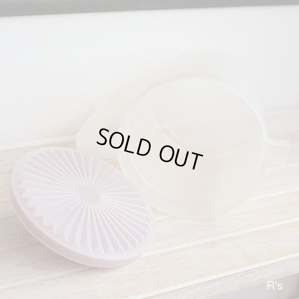 画像3: タッパーウェア　ウォーターピッチャー　1.5L　クリア×蓋赤　未使用品　袋入り（キ1294）