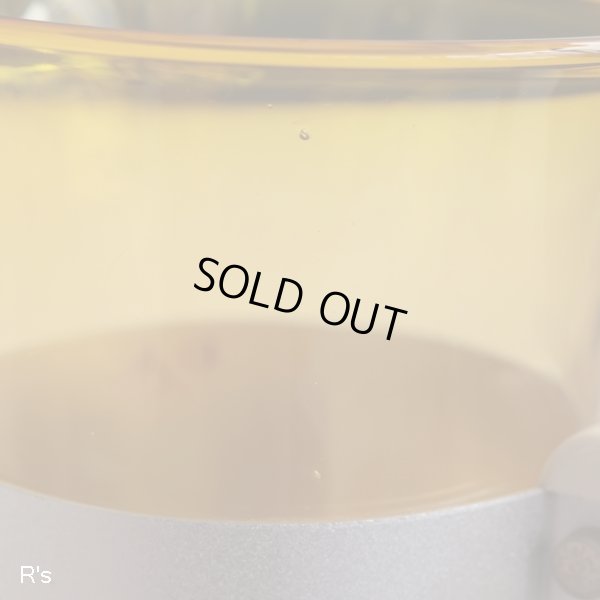 画像5: レトロ　ガラス　ウォーターピッチャー　アンバー　未使用品（箱1　5714）