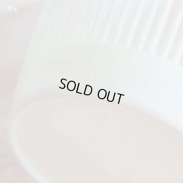 画像6: レトロ　プラスチック製　鉢カバー　3.5合鉢用　白　未使用品（店5745）