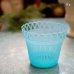 画像1: レトロ　プラスチック製　鉢カバー　3.5合鉢用　ブルー　未使用品（店5748） (1)