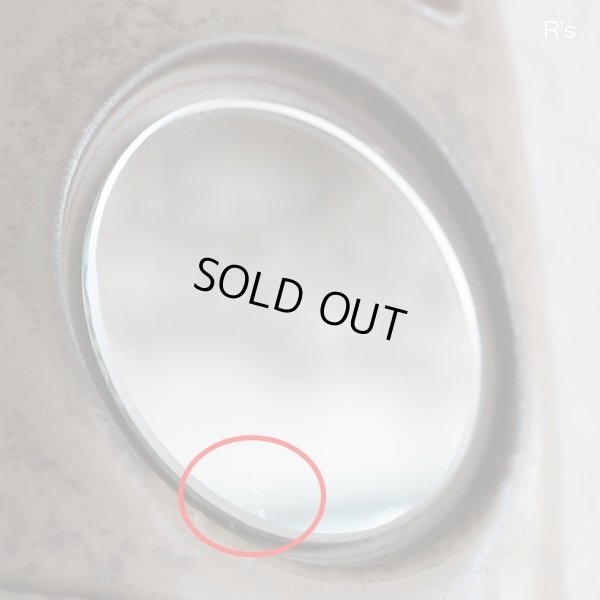 画像2: 陶器製　女の子型ウォールミラー　一輪挿し付き　ユーズド品（店5783）