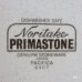 画像5: ノリタケ　PRIMASTONE　プリマストーン　皿　27ｃｍプレート　PACIFICA　8307　青×黄茶ライン　未使用品（SS5779） (5)