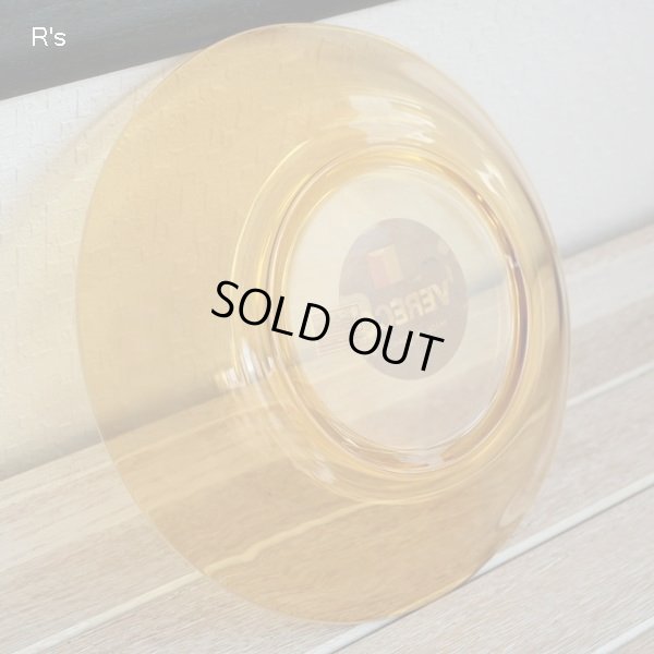 画像5: フランス　VERECO　ベレコ　スープソーサー　20ｃｍ深皿　アンバー　未使用品(R301)