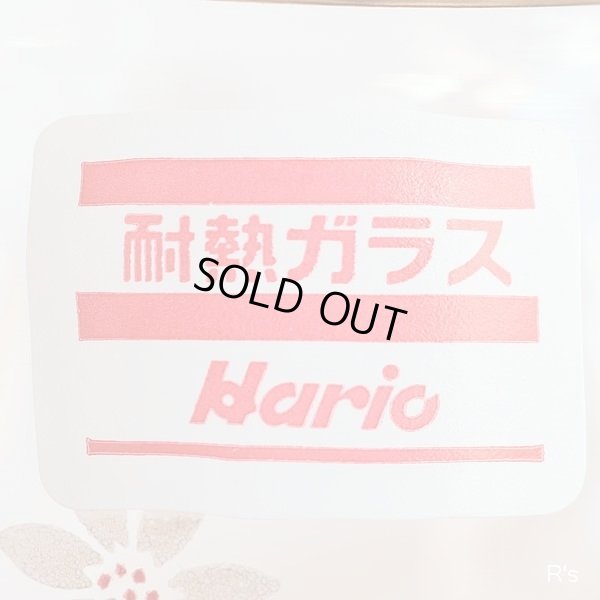 画像3: Hario　ハリオ　耐熱ガラス　ティーポット　Robin-5　小花柄　未使用品（QQ3517）