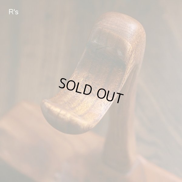 画像12: フラワーベース　ドーナツ状　リング花器　専用木製花台付き　ユーズド品（店5850）