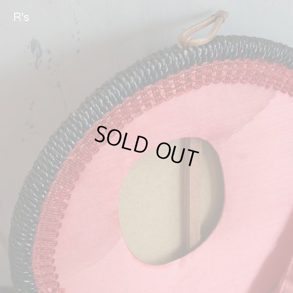 画像9: レトロ　ビニール編みカゴ　ソーイングバスケット　裁縫箱　ユーズド品（店4146）