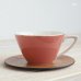 画像2: Toyotoki　東洋陶器　ティーカップ＆プライウッドソーサー　ピンク　カスタム品(や5882）