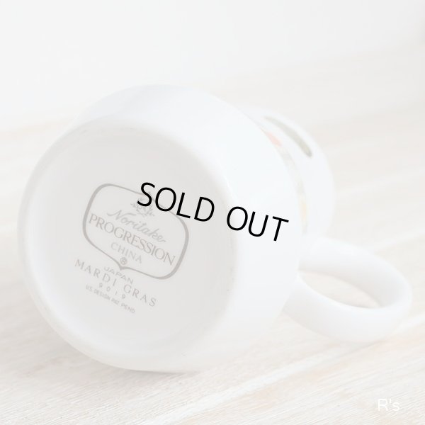 画像5: ノリタケ　PROGRESSION　マルディグラ9019　クリーマー　未使用品（箱10 5894）