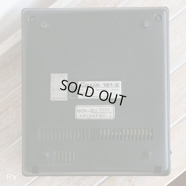 画像12: Casio　カシオ　レトロ　電卓　MODEL　121-E　ユーズド品（ア5947）