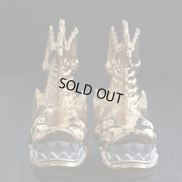 画像3: 金鯱　2体セット　金のシャチホコオブジェ　置物　ユーズド品