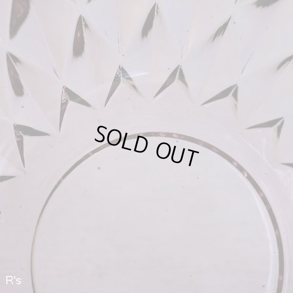 画像6: レトロ　14ｃｍガラス小皿　5枚セット　パープル　未使用品（セ5428）