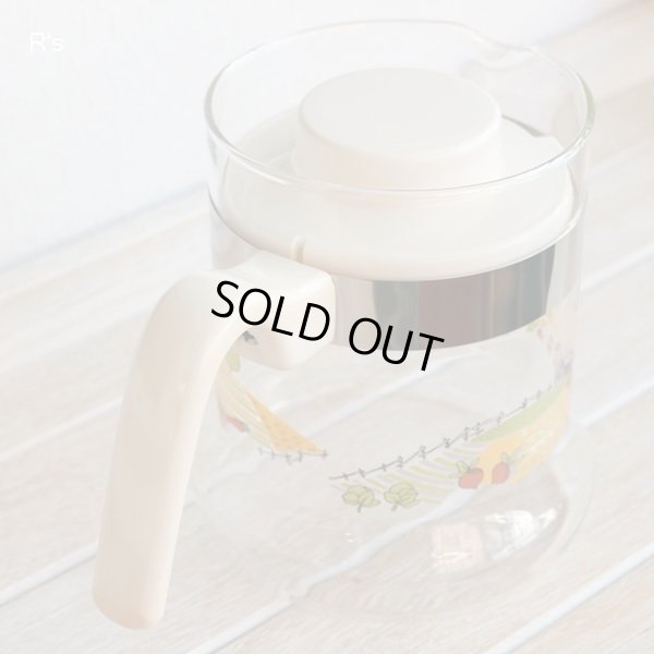 画像7: NARUMI　鳴海製陶　クックマミー　ティーサーバー　ガラスティーポット　Country　Field　直火用　未使用品　説明書付き(あ3598）