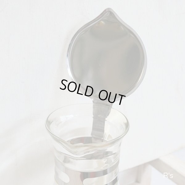 画像4: 石塚硝子　アデリアグラス　ガラスウォーターピッチャー　卓上ポット　花柄　未使用品(Q2691)