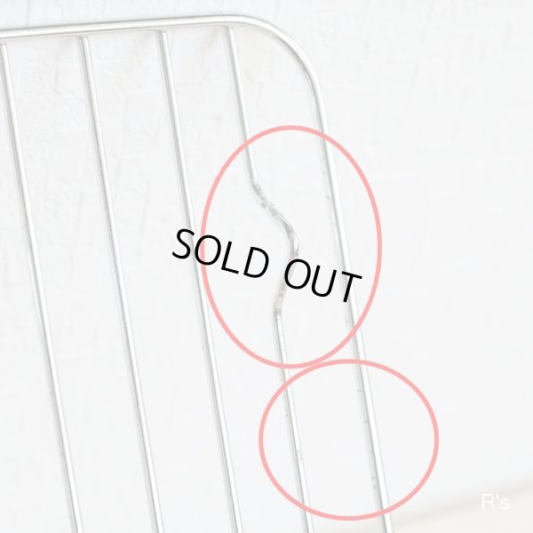 画像8: ヤマヒロ　レトロ　ホーローバット　花柄　中敷網付き　ユーズド美品(Q3093)