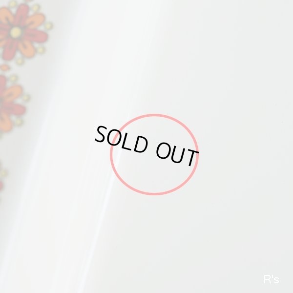 画像7: ヤマヒロ　レトロ　ホーローバット　花柄　中敷網付き　ユーズド美品(Q3093)