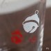 画像6: ヴィンテージHOYA  レトログラス　タンブラー　紅白鈴柄　未使用品（お5049）
