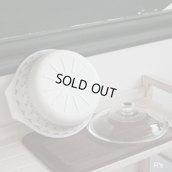 画像4: MIKASA　ミカサ　ガラス両手鍋　FIRE＆ICE　AA002　Bali　Hai　花柄　未使用品(EE4238)