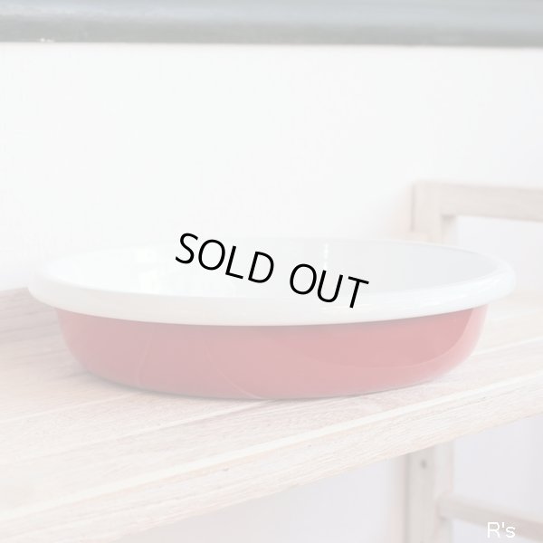 画像5: ハニーウェア　ホーローボウル　大小2個セット　赤　未使用品(ま1141）