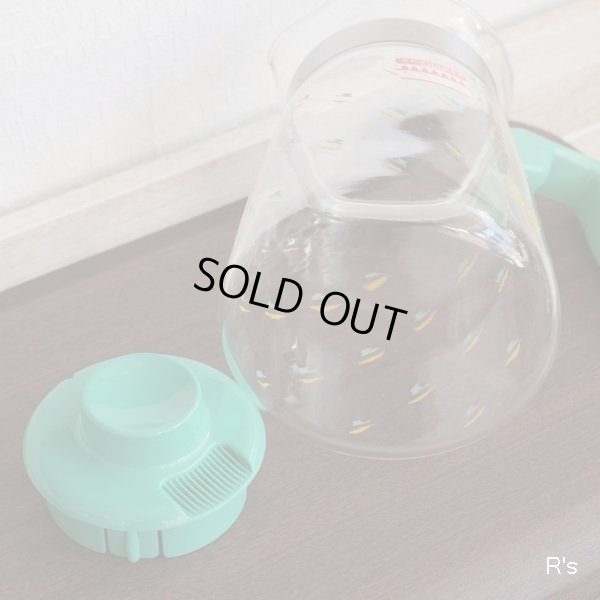 画像6: HARIO　ハリオ　ガラス　ティー・コーヒーポット　LN-5　グリーン　未使用品（ほ3250）