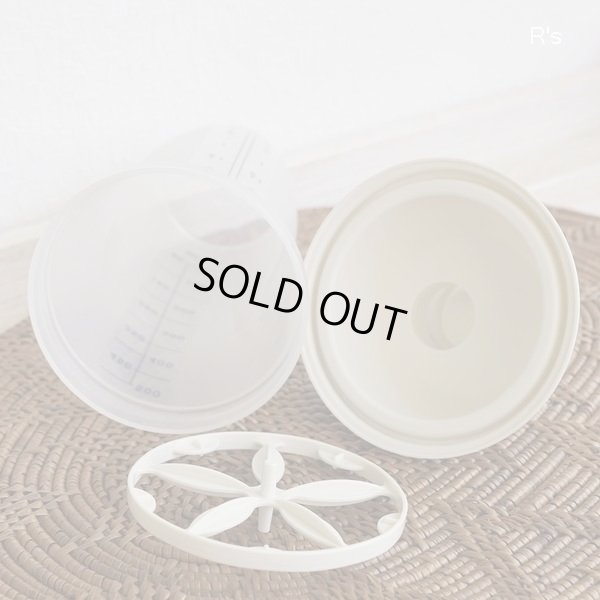 画像7: タッパーウェア　クイックシェイク　シェイカー　白　ユーズド品（ヒ1392）