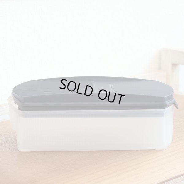 画像5: タッパーウェア　細長保存容器　350ｍｌ　グレー　未使用品（ス4490）