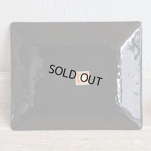 画像5: ANDO　CLOISONNE　安藤七宝店　角型飾り皿　花柄　未使用品　箱付き（J1429）