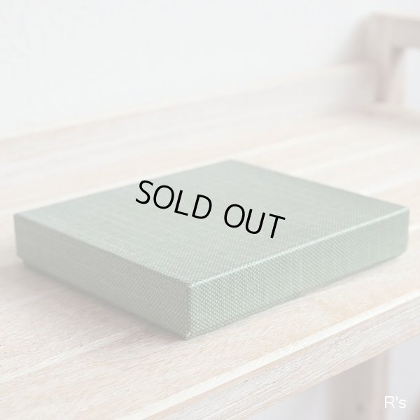 画像7: ANDO　CLOISONNE　安藤七宝店　角型飾り皿　花柄　未使用品　箱付き（J1429）