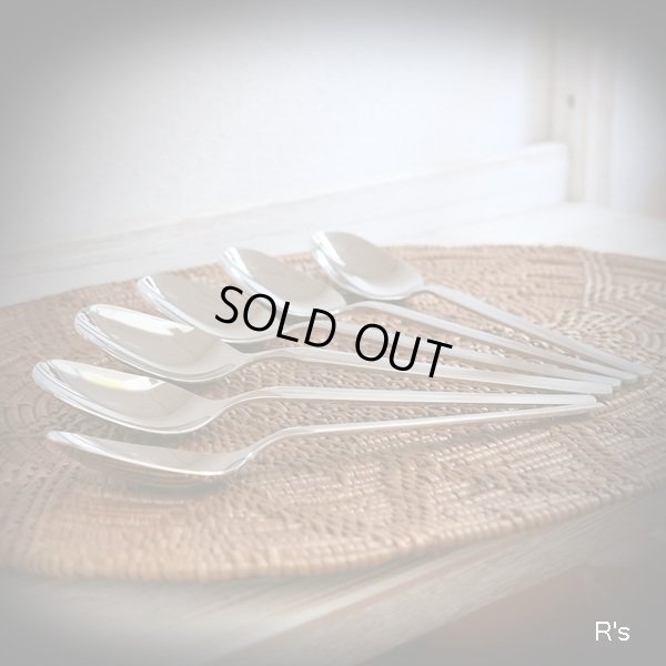 画像8: ノリタケ　18-8ステンレス　大小スプーン12pcs.セット　PM823　未使用品　ケース付き（メ5266）