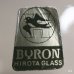 画像3: HIROTA　GLASS　廣田硝子　BYRON　ガラスフラワーベース　花生け　チャコールグレー　未使用品（店4573）