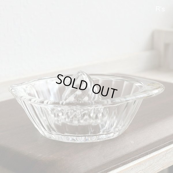 画像2: Sasaki　Glass　佐々木硝子　レモン搾り器　シトラスジューサー　未使用品（ネ1434）