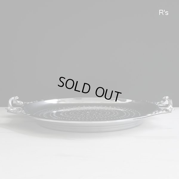 画像5: レトロ　ステンレス　オードブルトレー　水切り付き　未使用品（箱7 4386）