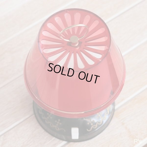 画像5: 日立　レトロ　スタンドライト　ランタン　赤　ユーズド品