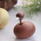 千趣会　ロイヤルペット　ダチョウ　木製インテリア　ユーズド美品（ノ392）