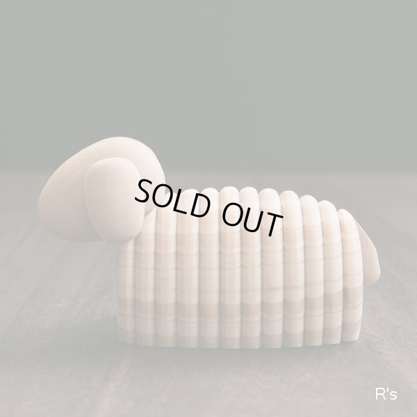 画像3: JUNGHAENEL　ユングヘネル　羊の置物　木製インテリア　ユーズド美品（店1485）