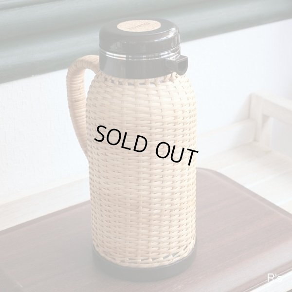 画像6: グロリア魔法瓶　ラタンポット　籐ポット　0.48Ｌ　未使用品（モ181）