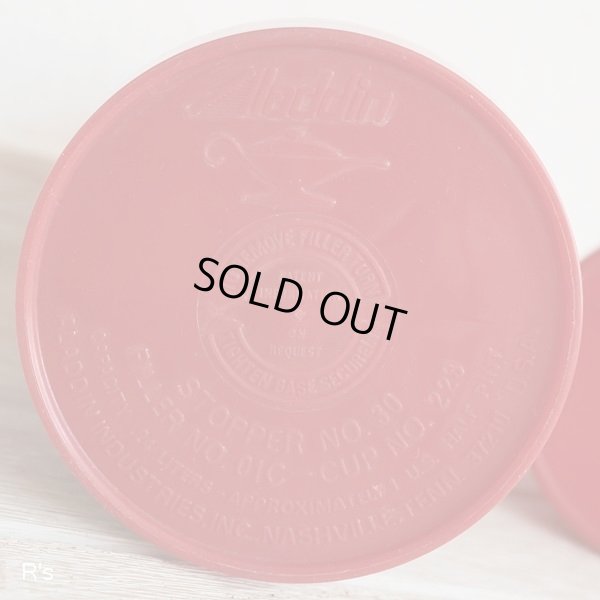 画像7: Aladdin　アラジン　コンパクト水筒　魔法瓶　タータンチェック　赤　ユーズド品（イ2818）