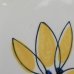 画像7: Sone　ソネチャイナ　Super　Stone　ハンドル付き27ｃｍプレート　黄色の花柄　未使用品（ミ2830）